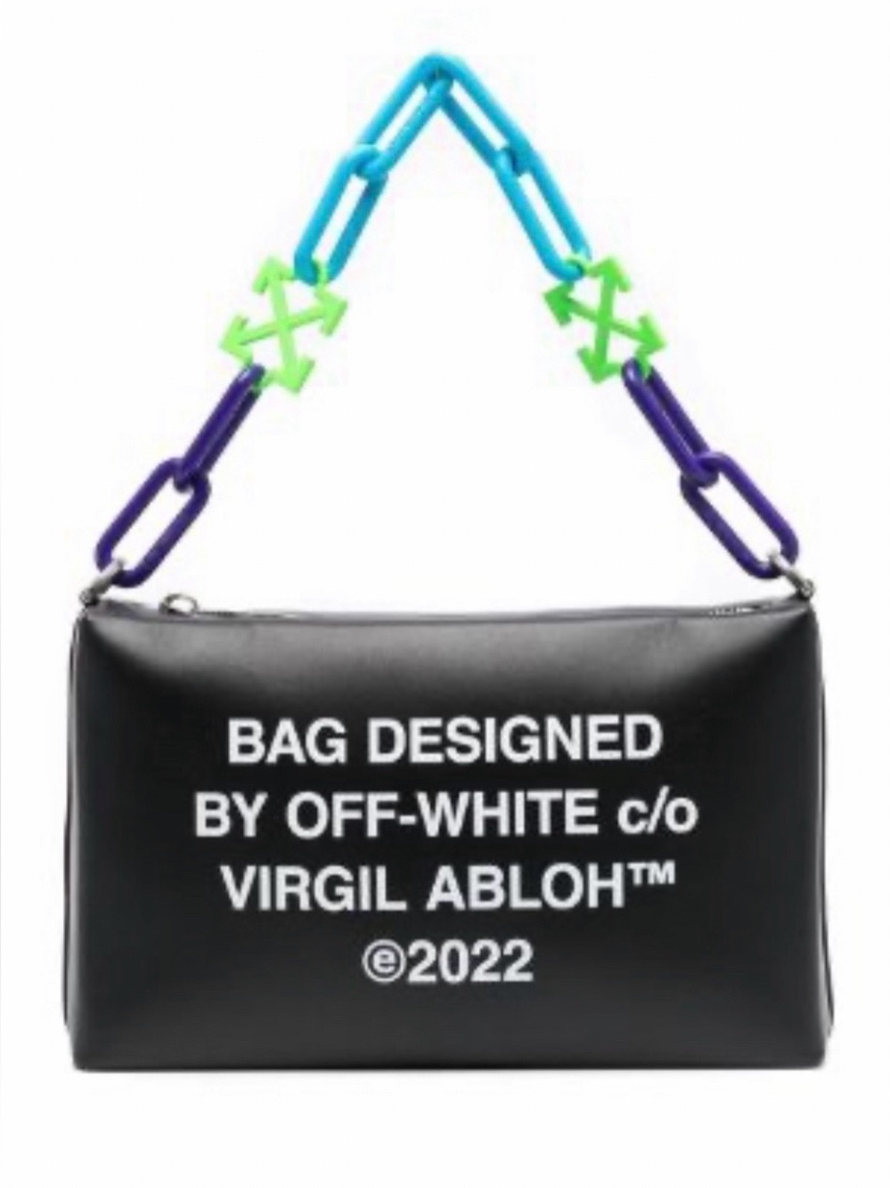 Off-White Women's Block Pouch Quote Bag